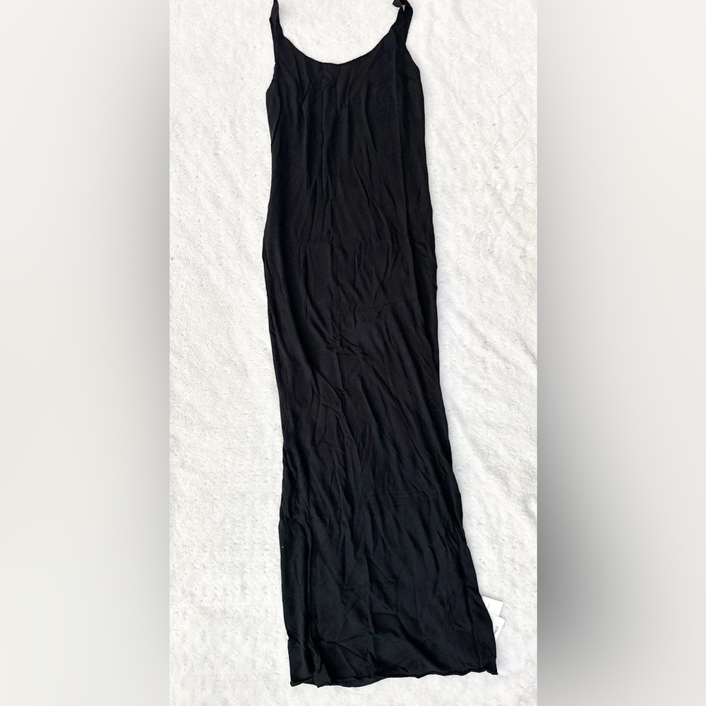 Classic Black Maxi Dress